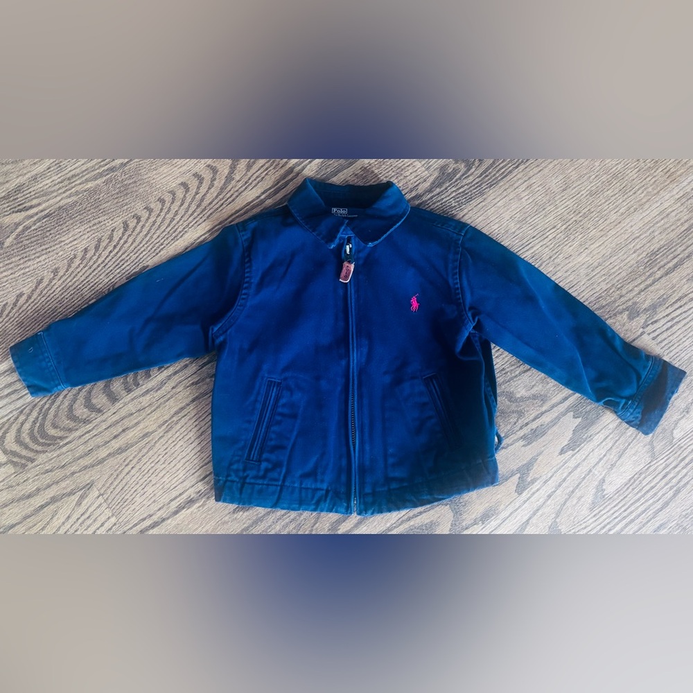POLO Ralph Lauren Chino Zippered Jacket - 24 mos